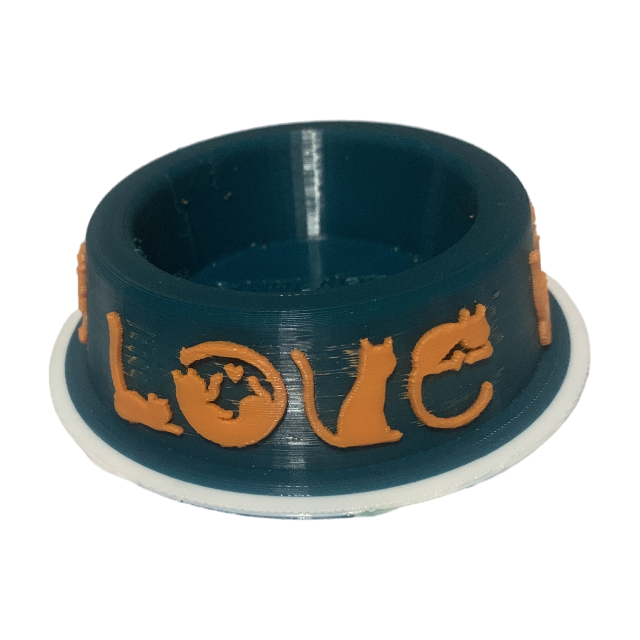 LOVE CATS BOWL (GLOW IN THE DARK OPTIONAL)