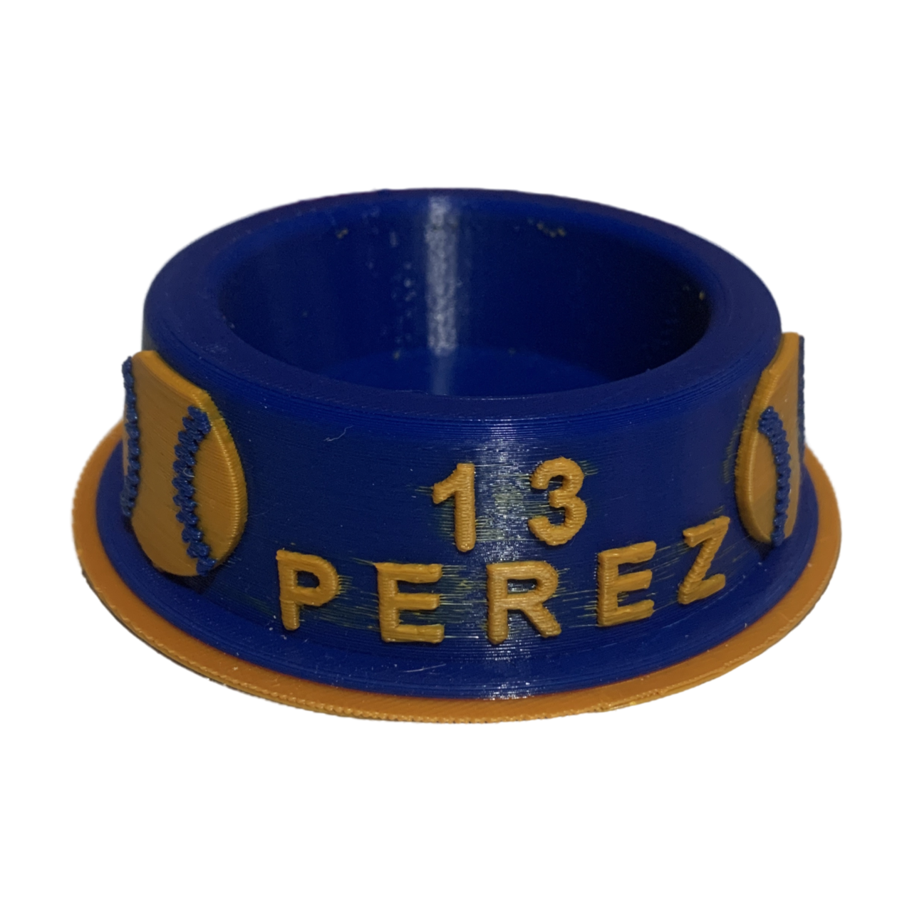 PEREZ BASEBALL BOWL (GLOW IN THE DARK OPTIONAL)