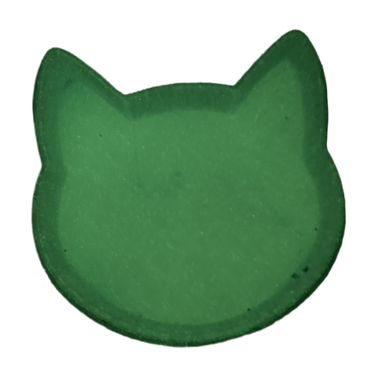 CAT FACE SHAPED BOWL (GLOW IN THE DARK OPTIONAL)